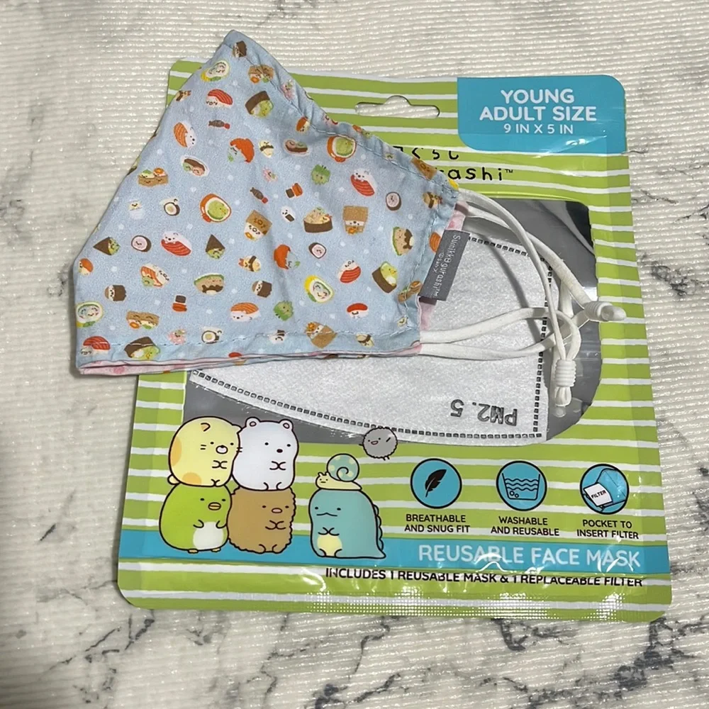 Sumikko Gurashi Young Adult Face Mask